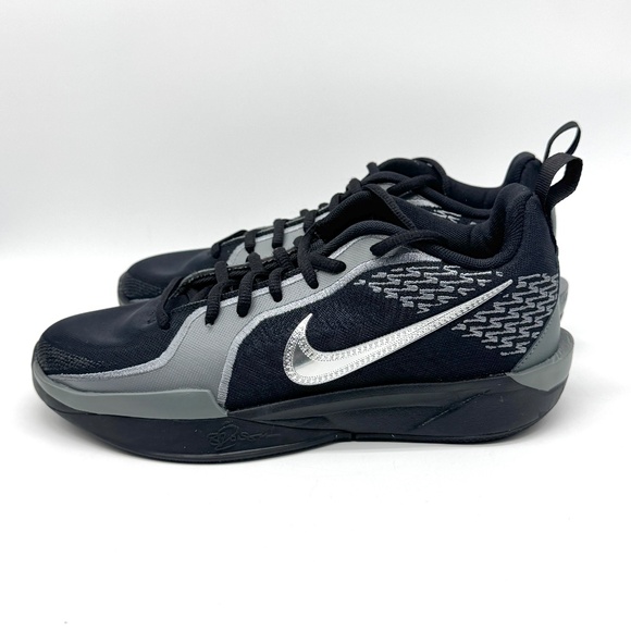 Nike Sabrina 2 Mirrored Basketball Shoes Sz 5Y/6.5 W Black Silver New FQ7376-001 - Picture 4 of 11